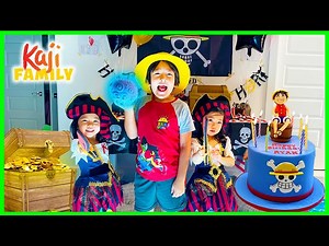Ryan's 9th Happy Birthday Surprise hunting for treasure!! - Videos For Kids