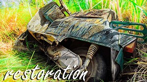 Restoration abandoned Piaggio Vespa Scooter Restoring and Repair rusty motorcycle Full Restoration | Rescue Story