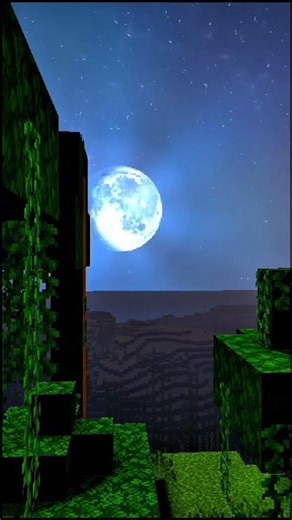 UNEXPECTED DARK MON SHADERS IN 1.21 MINECRAFT#minecraftbuilding #shortsfeed #gaming #shorts