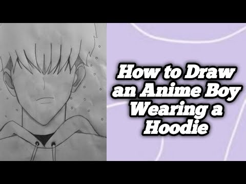 How to Draw Anime Boy Wearing Hoodie | Step by Step Pencil Sketch Tutorial | Star Art Academy