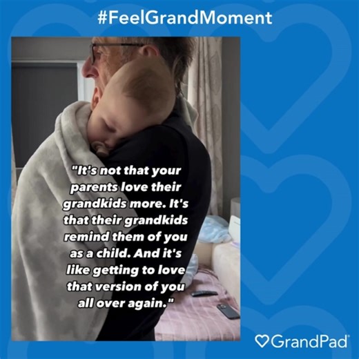 430 reactions · 118 shares | A grandparent's love has no bounds  : @true_living_fam #grandpad #tablet #senior #seniorliving #stayconnected #feelgrand | GrandPad | Facebook