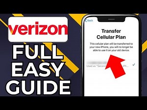 HOW TO TRANSFER VERIZON ESIM TO NEW PHONE (2026)