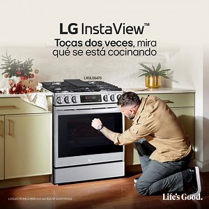 155 reactions · 13 shares | Con LG InstaView solo basta con que toques dos veces para poder ver cómo va el interior de tu horno. ‍ Nuestra tecnología es tan impresionante que tienes que verlo para creerlo.  Conoce más en: https://bit.ly/3JnEilH #LifesGood #LG #LGPeru #LGGlobal #LGPerú #LGInstaView | LG Global | Facebook