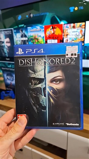 Dishonored 2 Looks UNREAL on a 65" TV! (PS4 Slim Test)