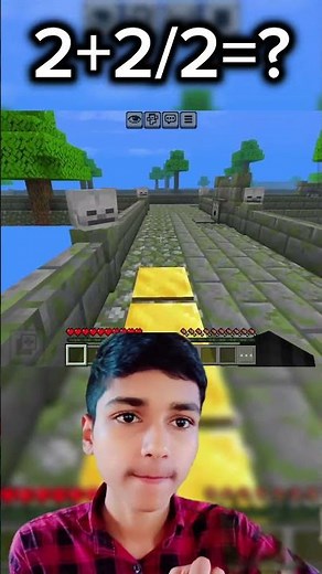 Temple Run in Minecraft | Temple Run Map Build & Gameplay | Viral Minecraft Shorts Video