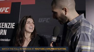 19K views · 124 reactions | #UFC222 fighter Mackenzie Dern addresses claims of the "evolution" of her accent. Watch full interview: https://www.mmafighting.com/2018/3/1/17069486/mackenzie-dern-discusses-fascination-with-her-accent-why-shes-ready-for-ufc-stage | MMA Fighting | Facebook