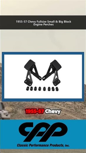 No Weld Engine Perches for 1955 57 Chevy – Easy Bolt On Swap! #cppmaster