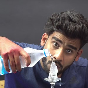 3.9M views · 39K reactions | instant Water Freeze Trick Solved | YASH KE EXPERIMENTS | Facebook