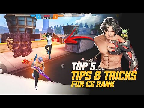 NEW - CS RANK ( TOP-5 TIPS ) || GRANDMASTER TIPS FOR CLASH SQUAD
