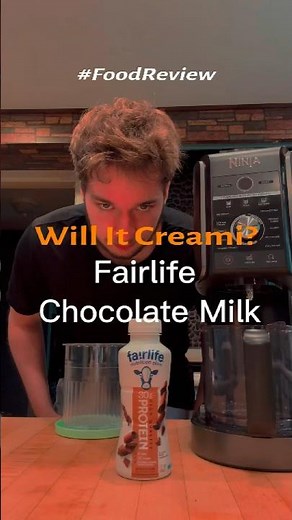 Ep. 9 Fairlife Chocolate Protein Milk #ninja #creami #fairlife #protein #chocolatemilk #foodreviews