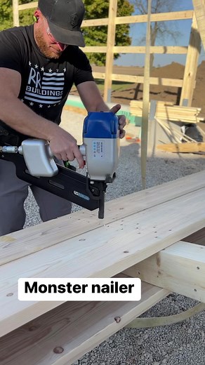 427K views · 3.9K reactions | Biggest nail gun! | RR Buildings | Facebook