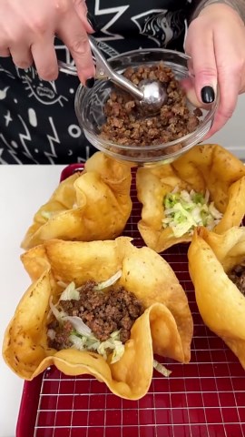 Make a delicious walking taco with your favorite toppings