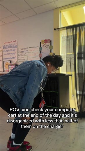 Triggered by Disorganized Chromebook Carts!