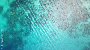 Main island Weno of Truk lagoon, Chuuk Truk lagoon is the World's wreck diving destination Chuuk state of Federated States of Micronesia. Stock Video