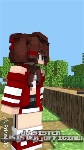 Prisma3D Glitch Animation Template by Fikcraft2 — Cute JJ_SISTER Clip