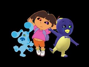 ¿What's your Opinion on Dora, Pablo, and Blue as Snorky? (Together)