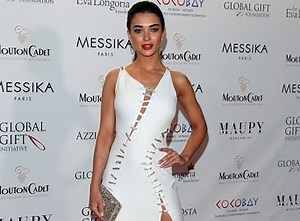 Amy Jackson plays it cool with a white Versace gown at Cannes | The Times of India
