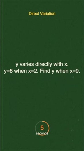 Brain vs calculator: Direct Variation — who wins? 🧠