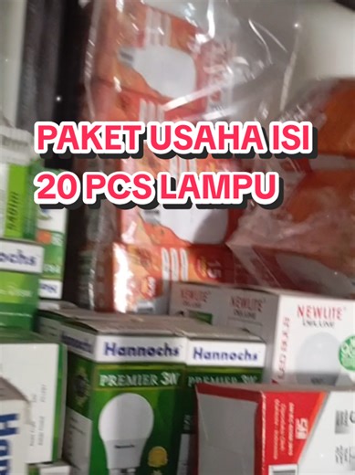 #creatorsearchinsights PAKET USAHA ISI 20 PCS LAMPU #fypシ゚viral #lampu #lampuled #fyp