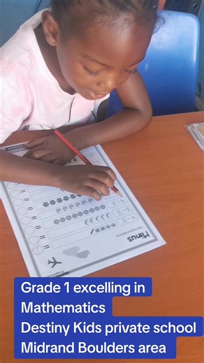 Acing Numeracy Tasks in Grade 1 at Destiny Kids Academy Primary School!
