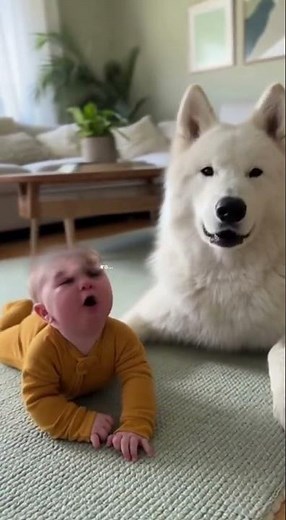 Crying Baby Howls Like a Wolf - Cutest Unexpected Moment Ever 🐺👶