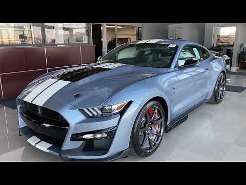 2022 GT500 Brittany Blue Metallic Heritage Edition at Westfield Ford 3137