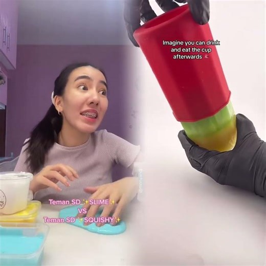 #pov: Teman SD ✨SLIME✨ VS Teman SD ✨SQUISHY✨#fyp #foryou #slime #squishy