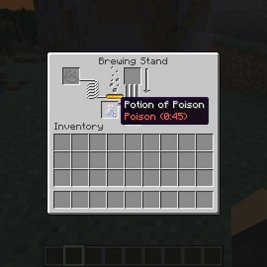 ☠️How to craft poison potion (SPLASH)❓