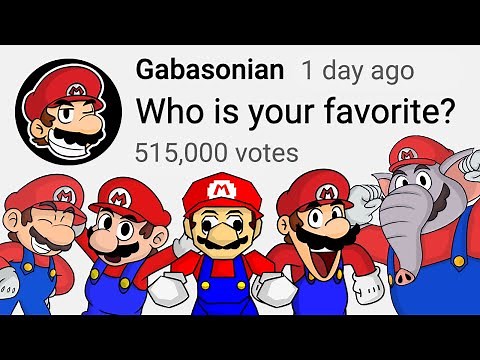 Funny Mario Poll Compilation 3 - Super Mario, SMG4 & More
