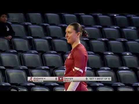Alabama vs Georgia | NCAA Women Volleyball Full Game 11/19/2023