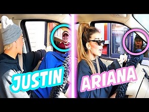 Going Through Drive Thru's Dressed as Celebrities Challenge... *it worked