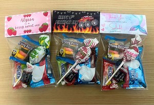 Candy Party Favor Bags – Personalized Treat Bags – Birthday Goodie Bags – Kids/adult Party Favors – Baby Shower – Wedding – Pre Filled Bags - Etsy