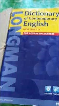 Longman dictionary of contemporary English