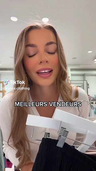 Je vous montre nos meilleurs vendeurs du pop up à Quebec 🤍 - #inspofashion #clothinghaul #boutiqueclothing