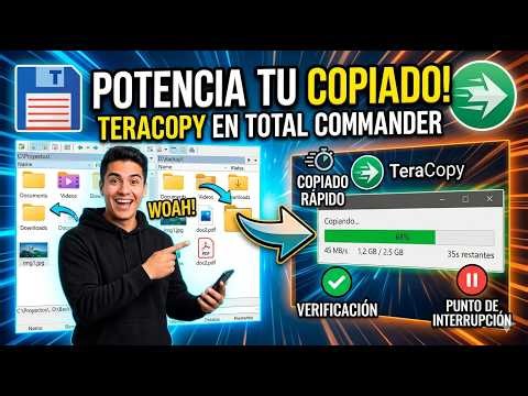 Como Instalar Y Utilizar TeraCopy En Total Commander