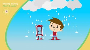 Jump on a thinking journey with Albert & Junior as they explore the world around us! Weekdays & Sundays 6:30am, 11:45am, and 7:45pm EST! | BabyFirst