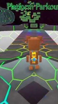 Plataforma de Parkour Más Rápido Super Bear Adventure X2 😱💨 #gameplay #foryou #fyp