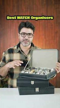 Best Watch Box Organisers from Amazon