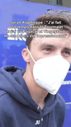 Julian Alaphilippe Impressionné par Pogacar et Vingegaard
