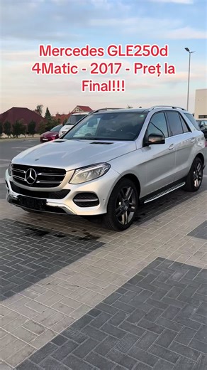Mercedes GLE250d 4Matic 2017 - Preț Atractiv