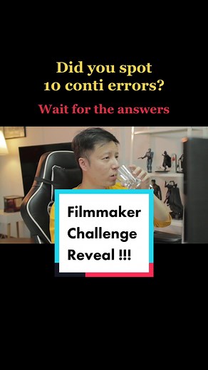 Spot the Film Continuity Errors Challenge | Filmmaker Reveal