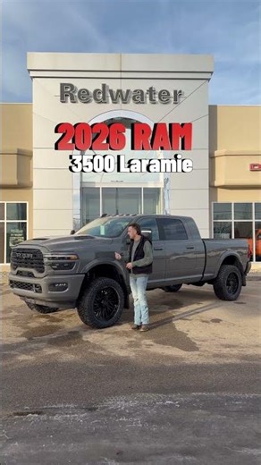 New 2026 Rig Ready Ram 3500 Laramie Mega Cab in Ceramic Gray | Walkaround & Specs with Jarod