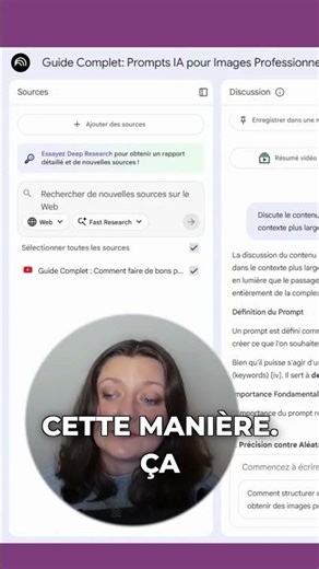 Flashcards et résumés vidéo : NotebookLM vous facilite la vie