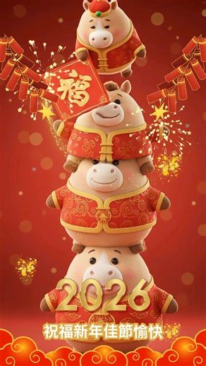 2026 新年快樂!馬年福氣疊疊樂~超Q小馬來拜年！Happy Chinese New Year! 四隻圓滾滾的馬寶穿上喜慶紅袍， 像福氣一層層往上堆── 寓意「好運疊疊樂、財運一整年」！ 手拿大大的「福」， 象徵 2026 好運到位、幸福到站、成功到身邊。 親親偶偶誠摯祝福新春佳節愉快， 願這四隻福氣滿滿的小馬， 在新的一年陪您一起： 事事順利、步步高升、心想事成、馬上好運來！ #親親偶偶 #新年 #chinesenewyear #馬年 #祝福 #賀卡 #慶祝 #newyear #吉祥物 #mascot #happynewyear #新年 #新年快樂 | 親親偶偶－玩偶製作