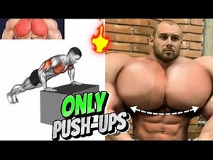 The Best Chest workouts (incline push-ups) No Equipment