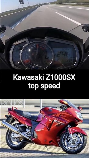 Kawasaki z1000sx top speed || z1000sx top speed || supersounds