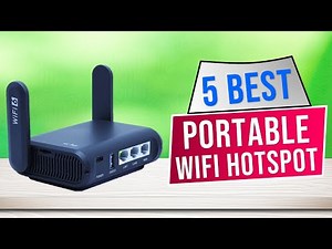 Best Portable Wifi Hotspots 2025 | Top 5 Best Portable Wifi Router!
