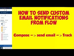 How to Send custom email using Salesforce FLOW | Send Email Action Salesforce