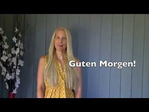 German Lesson For Beginners : Lesson 1: Greeting forms :)