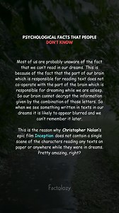 645K views · 3.6K reactions | Psychological facts that people don't know | Factology | Facebook